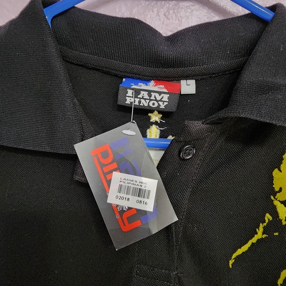 PHILIPPINES "PILIPINAS" Collared Shirt (L) - Picture 3 of 8